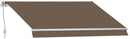 Tenda da Sole Barra Quadra Motorizzata 3x2m Fadi Marrone