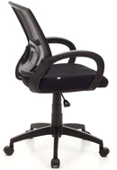 Sedia da Ufficio Operativa in Tessuto Room Nera