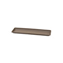 Sottovaso Rettangolare per Vaso a Cassettone Tera Tora Saucer Sand 77x22 cm in Plastica Sabbia 