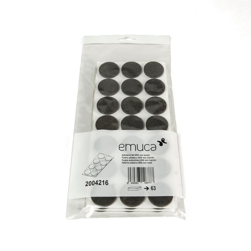 Feltrini Adesivi per Mobile Tondi 30 mm 630 Pezzi Emuca