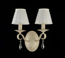Lampada da parete Elegant in Metallo Brionia Beige