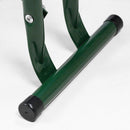 Set Birreria da Giardino Pieghevole Tavolo 105x69x64 cm 2 Panche in Polietilene Verde