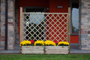 Fioriera da Giardino con Traliccio 194x40x160 cm in Legno