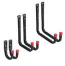 Kit 6 pz Ganci Universali Multiuso in Metallo da Parete