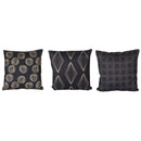 Set 3 Cuscini Decorativi 45x45 cm in Poliestere VdE Tivoli 1996 Mondrian 
