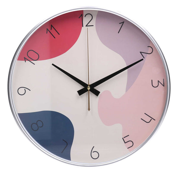 prezzo Orologio da Parete Ø35 cm in Plastica Multicolor