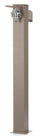 Fontana da Giardino con Doppio Rubinetto Belfer 42/QRR Tortora