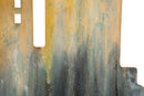 Console City 110x38,5x81 cm in Ferro e MDF e Vetro Multicolor      