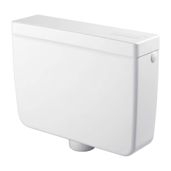 online Cassetta WC a Zaino con 1 Pulsante 44,5x14x36 cm Forlani Pratika Bianca