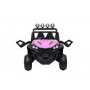 Macchina Elettrica per Bambini Licenza Ufficiale Polar 24V Fuoristrada 2 Posti Rosa
