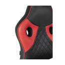 Sedia da Gaming 50x50x60 cm Spider nero rosso
