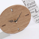 Orologio da Parete “Love” 45xH18,5 cm in Mdf Multicolor