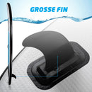 SUP Tavola Stand up Paddling Board Gonfiabile con Pagaia e Kit di riparazione Dunlop