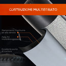 Sacco Boxe da Terra Autoportante con Base Riempibile Ø50x170 cm Nero   