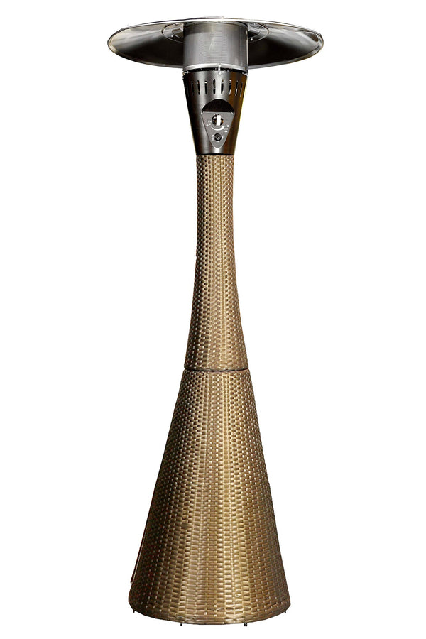 Stufa da Esterno Fungo a Gas GPL 10 kW in Rattan Qlima PGW 312 sconto