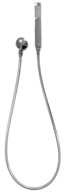 Doccia Solare da Esterno Giardino 40L Miscelatore e Doccetta Mobile Arkema Dada S Fascia Inox Arancione
