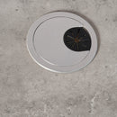 Mobile Sotto TV Sospeso 152,4x29,8x21 cm in Legno Grigio Cemento