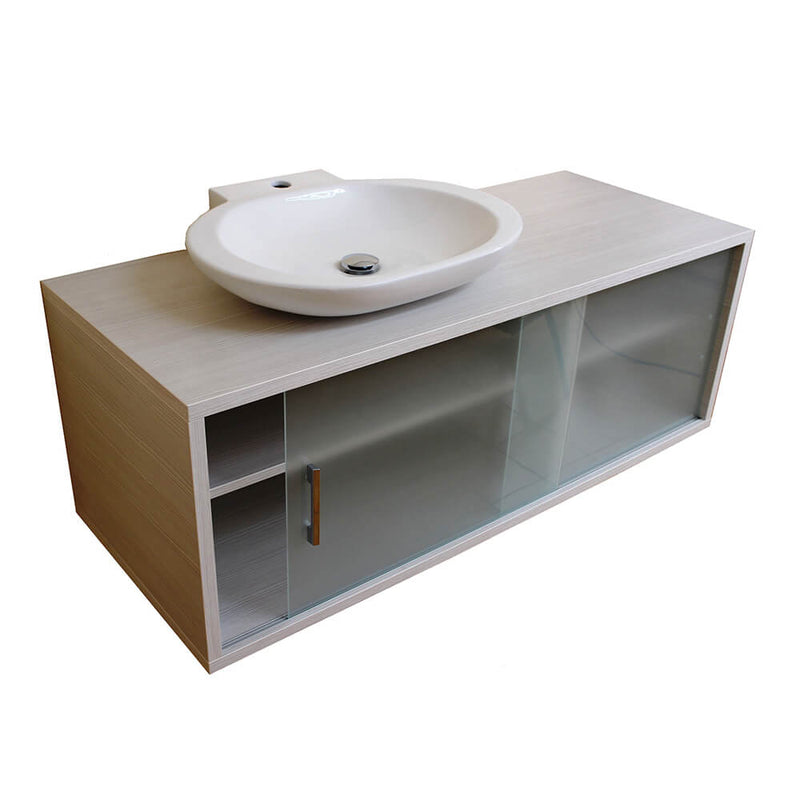Mobile da Bagno sospeso Giava 06 Pino Grigio TFT