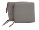 Set 2 Cuscini per Sedia da Giardino 40x40x5 cm in Dralon Allegro Taupe