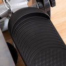 Stepper Fitness 54x40x135 cm con Maniglia e Monitor LCD in Acciaio Argento  