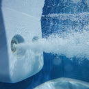 Vasca Idromassaggio da Esterno Spa Smontabile 160x160x65 cm 6 Persone Oslo Sapphire Pannello OLED