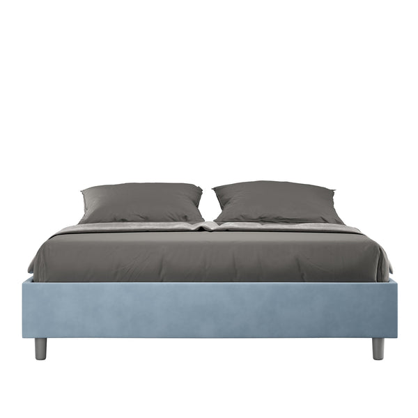 Letto Matrimoniale Large Azelia Azzurro Varie Misure online