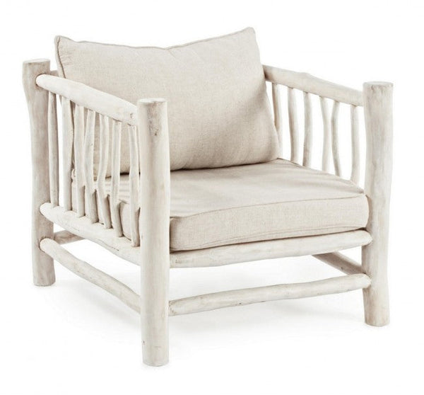 sconto Poltrona con Cuscini Sahel in Teak