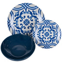 Servizio Piatti 18 Pezzi in Porcellana e Gres VdE Tivoli 1996 Italian Beauty