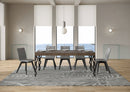 Tavolo Allungabile 120/224x90x77 cm Karamay Premium Noce
