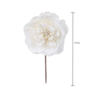 Set 12 Pick Peonia con Glitter 16 cm Crema