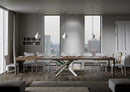 Tavolo Allungabile 200-460x90x77 cm Volantis Noce Telaio 4A 