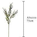 Set 9 Rami di Eucalyptus Artificiale Altezza 75 cm Verde