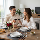 Servizio Set di Posate 24 pezzi in Acciaio Inox Eme Brio Bordeaux 10