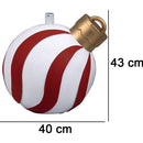 Base Albero di Natale Forma Pallina Palla Natalizia Supporto Attacco Universale