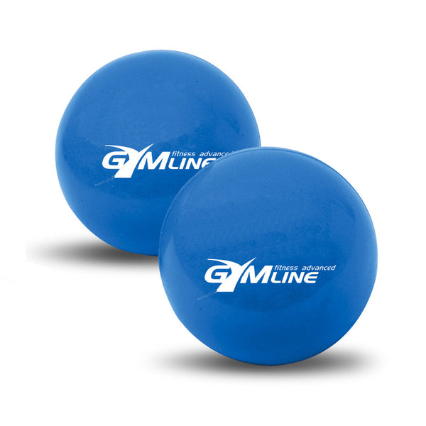 Coppia di Palle Gymball da 500 gr per Esercizi di Mobilità Blu sconto