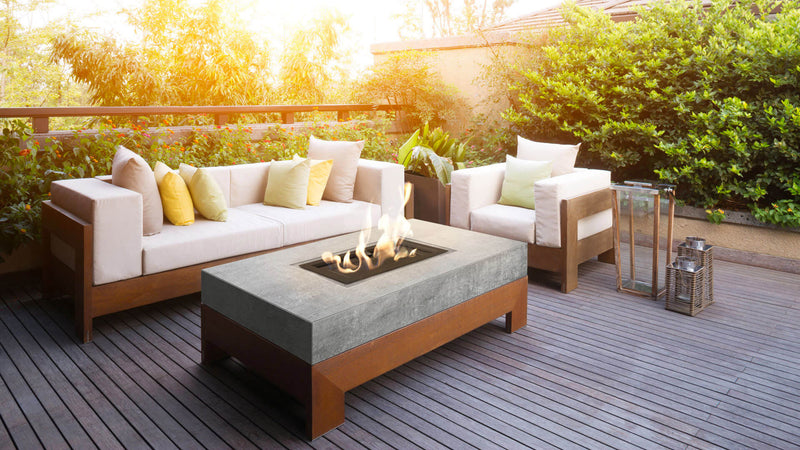 Stufa a Gas da Esterno Flig Poeria Nero con Telecomando Varie Misure