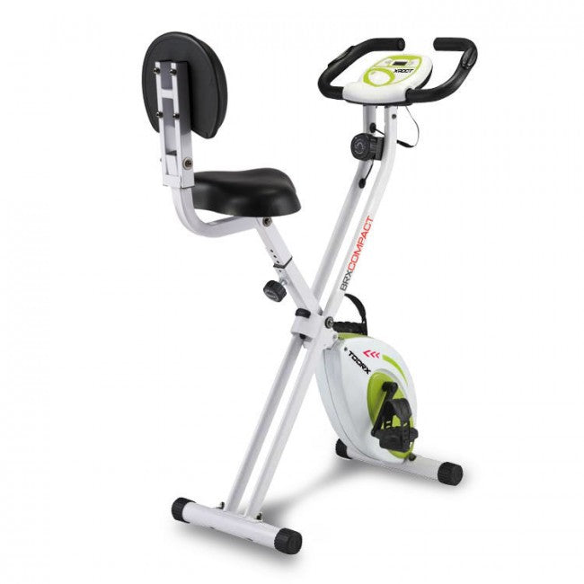 Cyclette Pieghevole Magnetica con Sedile 100Kg Max 8 Livelli Toorx BRX-Compact