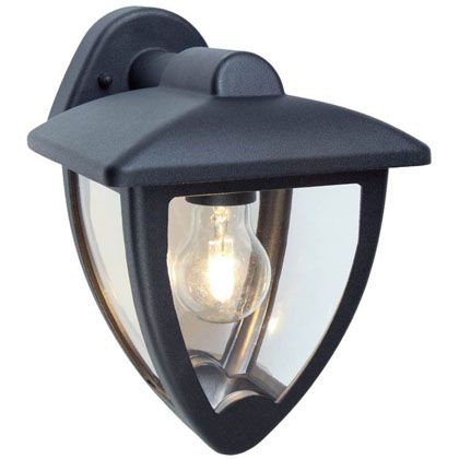prezzo Lampada Applique Rivolta in Basso Colore Nero per Esterno Linea Stelt Sovil