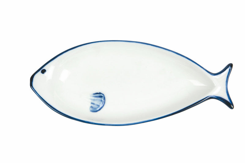 Set 2 Piattini in Porcellana 19 cm Villa d'Este Home Tivoli Open Fish