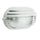 Lampada Applique Ovale Grande Colore Bianco per Esterno Linea Palpebra Sovil