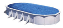 Piscina Ovale Fuori Terra 915x470xh132 cm in Acciaio e PVC Gre Atlantis