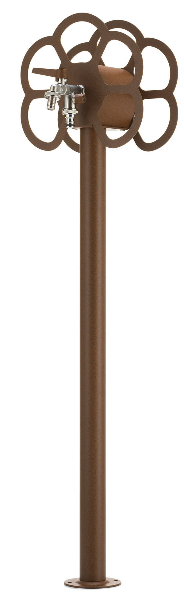 acquista Fontana da Giardino con Rubinetto e Portatubo Integrato Belfer 42/SRF Ruggine