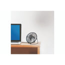 Mini Ventilatore da Tavolo 19x9,5x20 cm 4,5W Kooper Fresh Nero