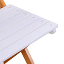 Sedia Pieghevole in Legno Marrone