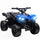 Quad Elettrico per Bambini ATV 6V Ricaricabile con Fari e Musica Blu