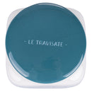 Barattolo Zucchero 9,5x9,5x14,5 cm in New Bone China VdE Tivoli 1996 Le Travisate Bianco