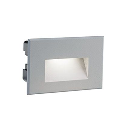 Lampada Segna Passo Rettangolare da Incasso a Parete a LED 3W 4000K Sovil Alluminio prezzo