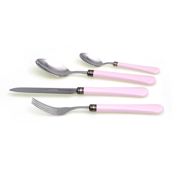 Servizio Set di Posate 24 Pezzi in Acciaio Inox Rivadossi Sandro Giulietta Rosa online