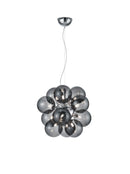 Lampada a Sospensione da Interno  G9 in Metallo Cromo