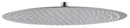 Soffione Doccia Tondo Ultraslim Ø40 cm in Acciaio Inox Satinato Nilo